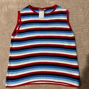 Designers Originals Multicolor Striped Tank Top